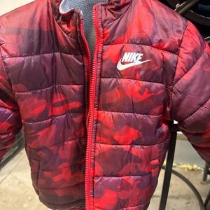 Mike kids urban camp red jacket